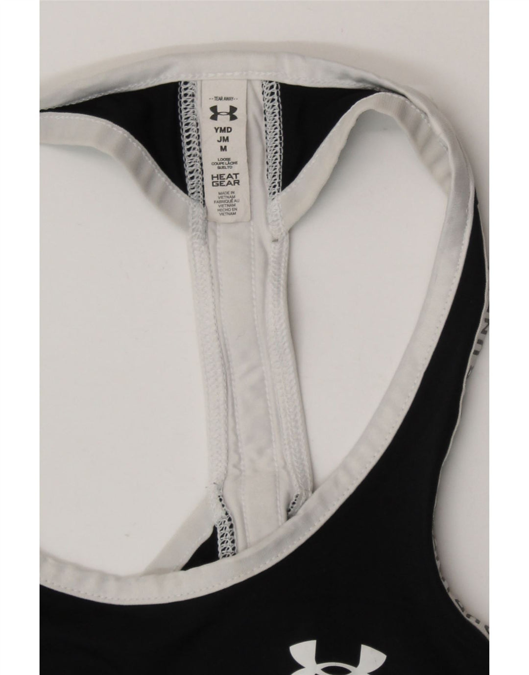 Colete gráfico feminino Under Armour UK 12 poliéster preto médio