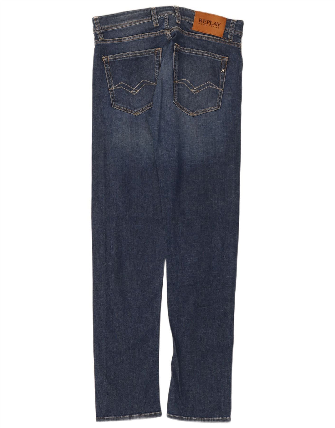 Replay Jeans Grover Slim Feminino W30 L32 Azul Marinho