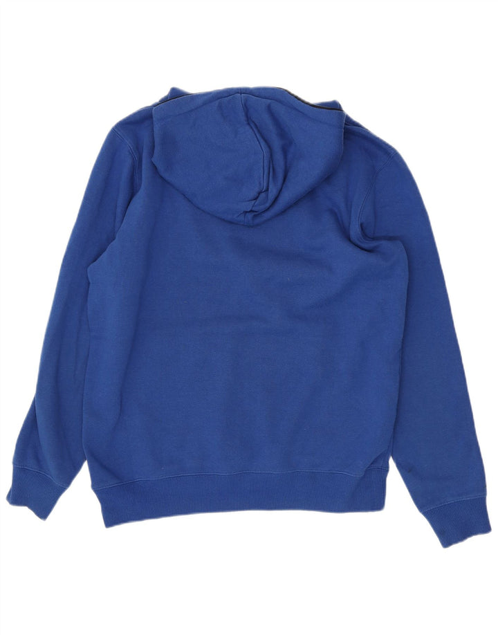 JACK & JONES moletom masculino com capuz azul médio poliéster