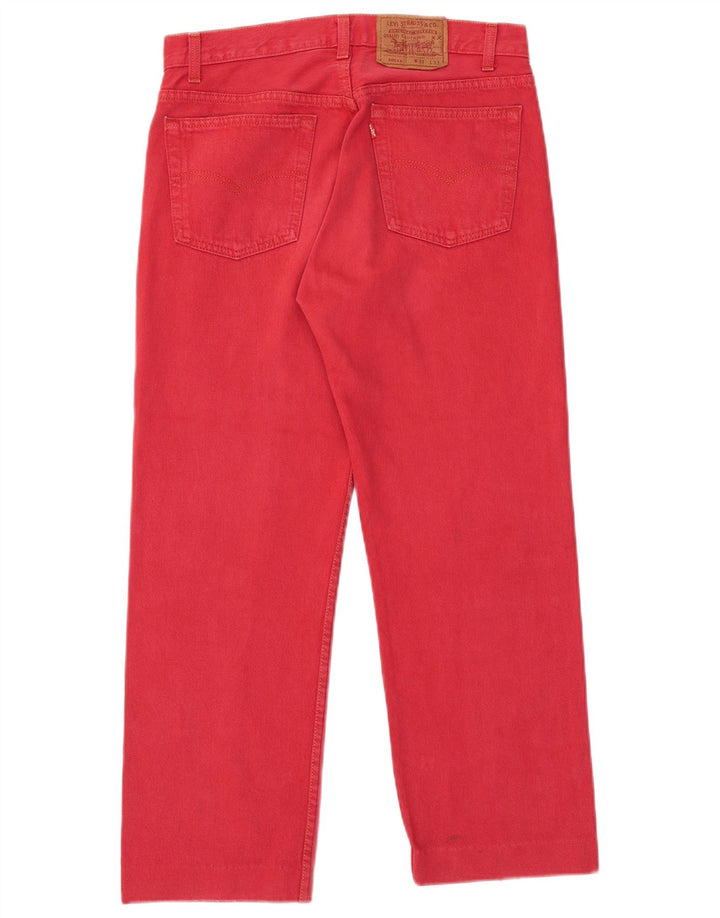 Jeans Levi's 501 Straight Masculino W33 L27 Vermelho