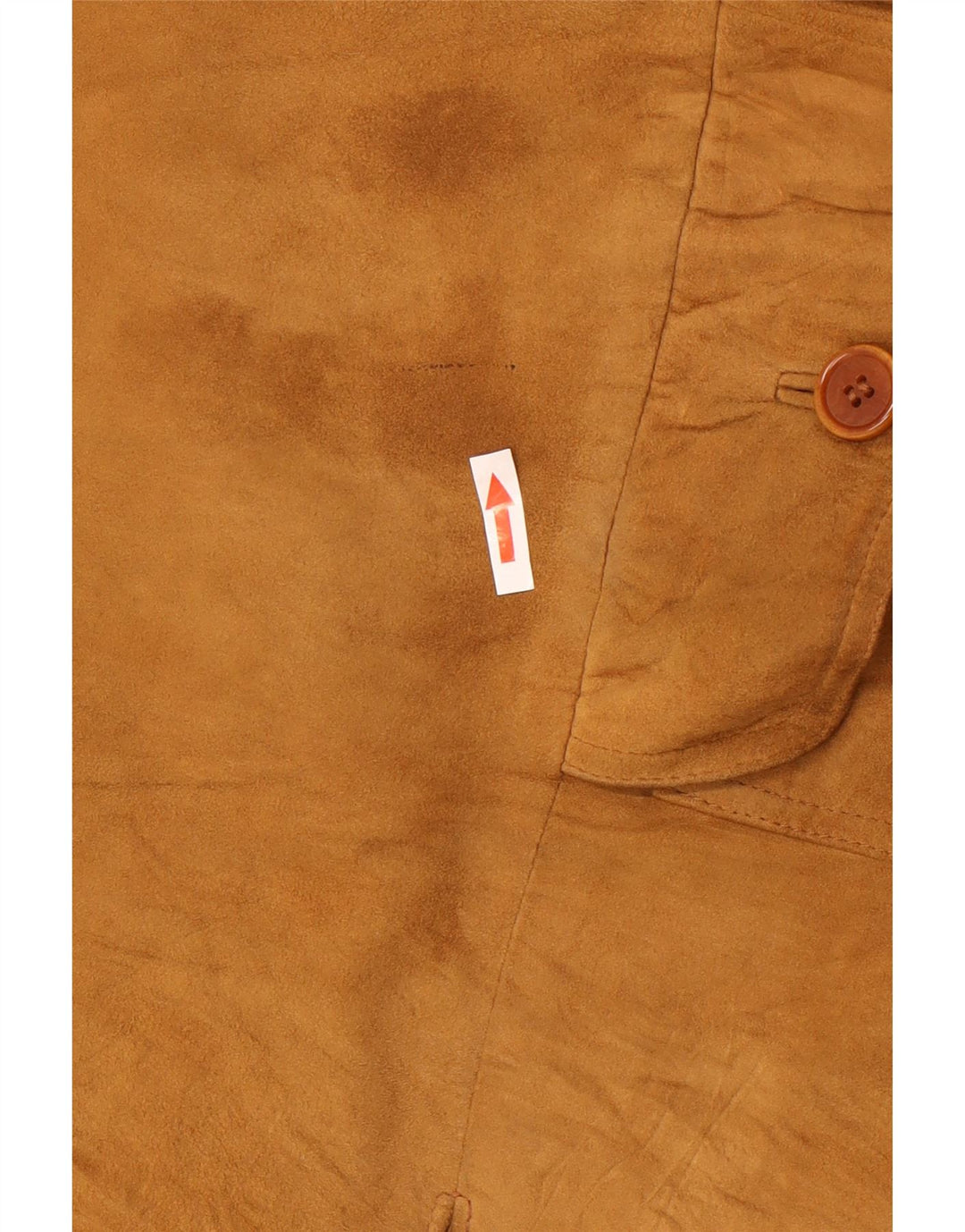 Belfe & Belfe Jaqueta bomber masculina de camurça IT 60 5XL couro marrom