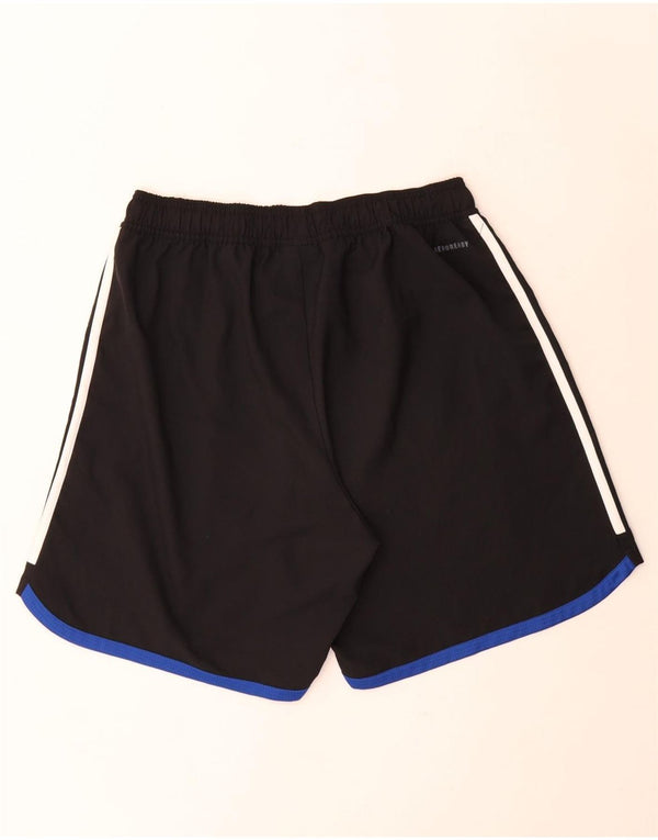 Adidas Mens Aeroready Graphic Sport Shorts Grande Poliéster Preto