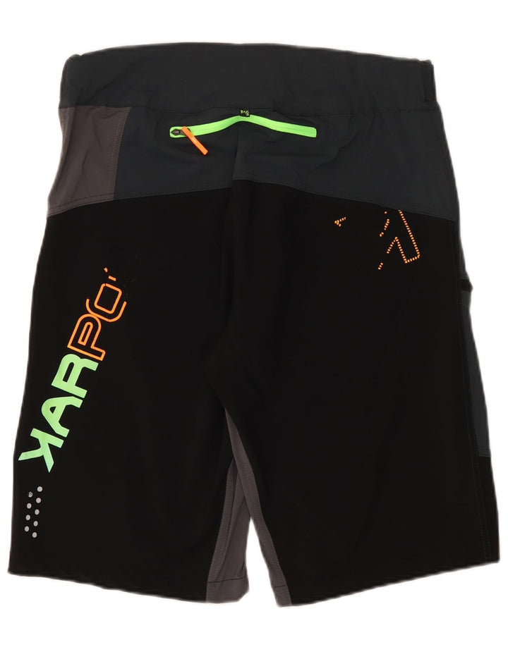 Shorts de caminhada masculino Karpos Graphic grande W34 cinza colorblock poliéster