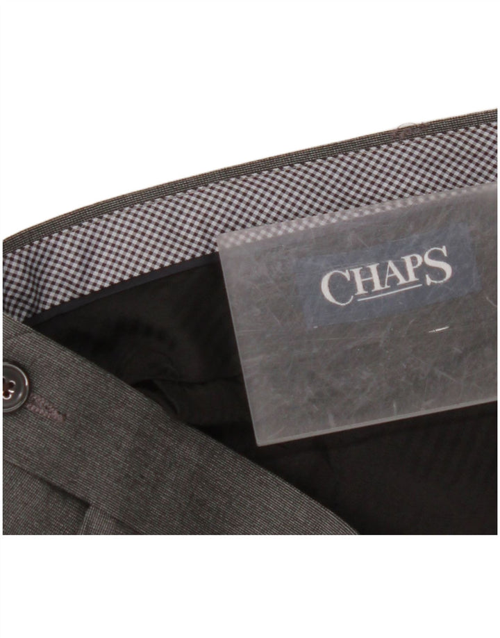 Calça masculina reta CHAPS W42 L30 cinza