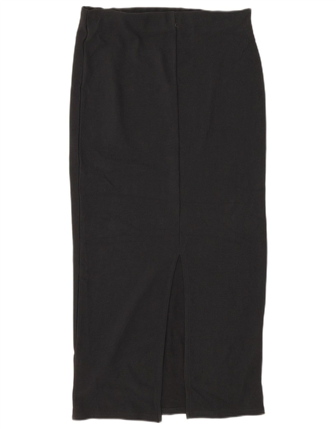 Zara Saia Midi Feminina Cintura Alta Grande W30 Poliéster Preto