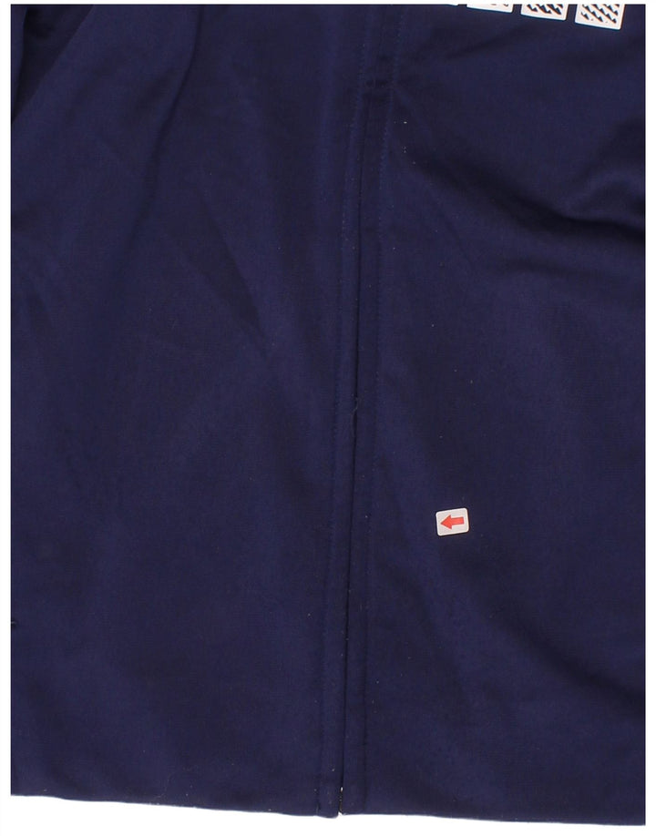 Jaqueta Puma Boys Graphic Tracksuit Top 7-8 anos Azul marinho Colorblock