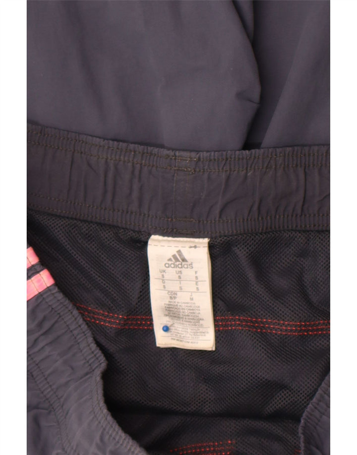 Shorts de natação masculino Adidas pequeno cinza nylon