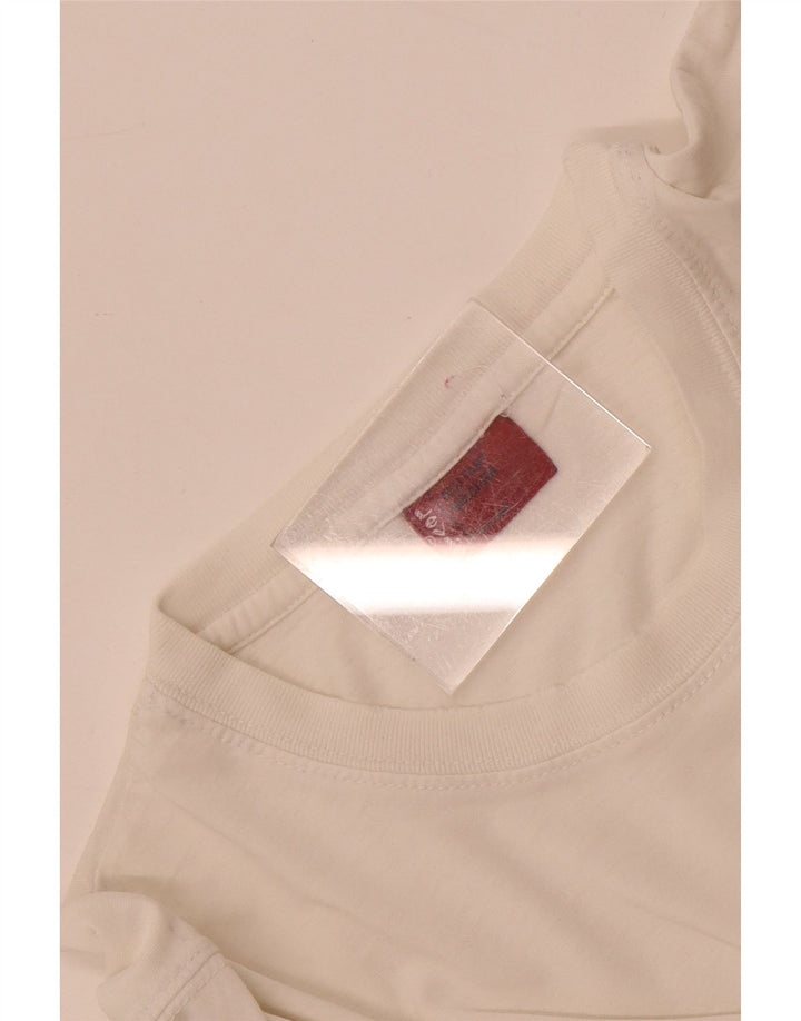 Camiseta masculina Levi's Top médio branco
