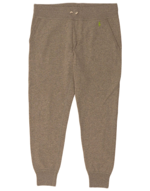 Polo Ralph Lauren Mens Calças de treino Joggers Pequeno Algodão Cinza