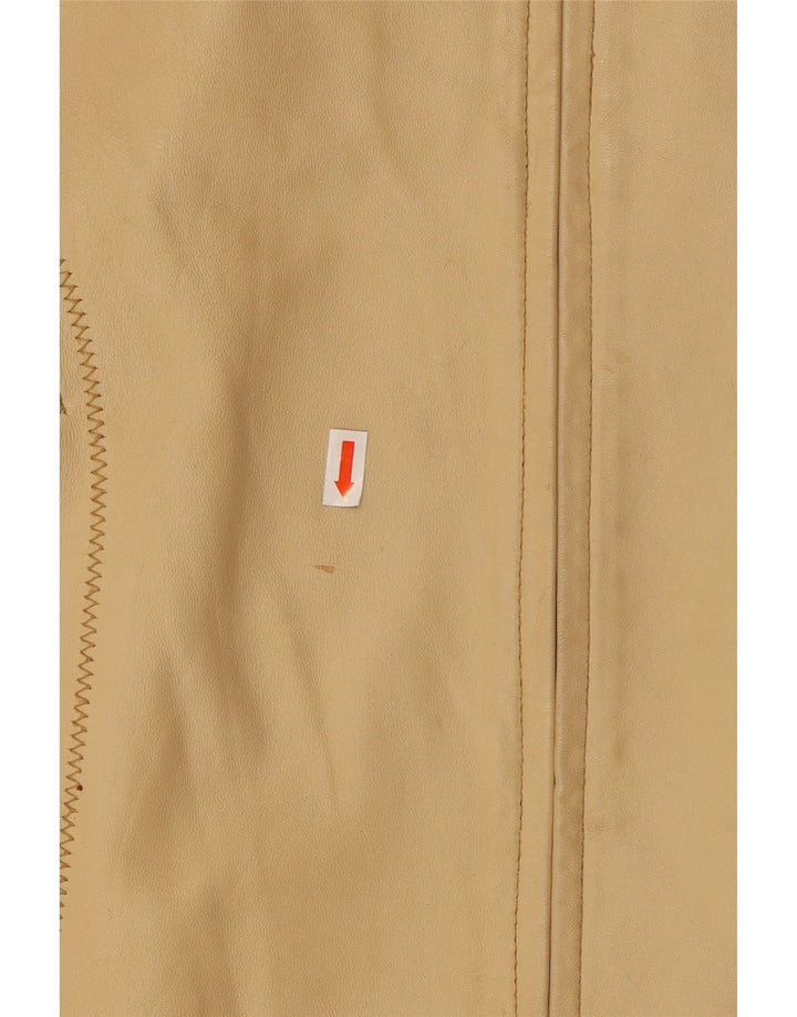 Jaqueta de couro feminina Conbipel IT 48 XL couro bege