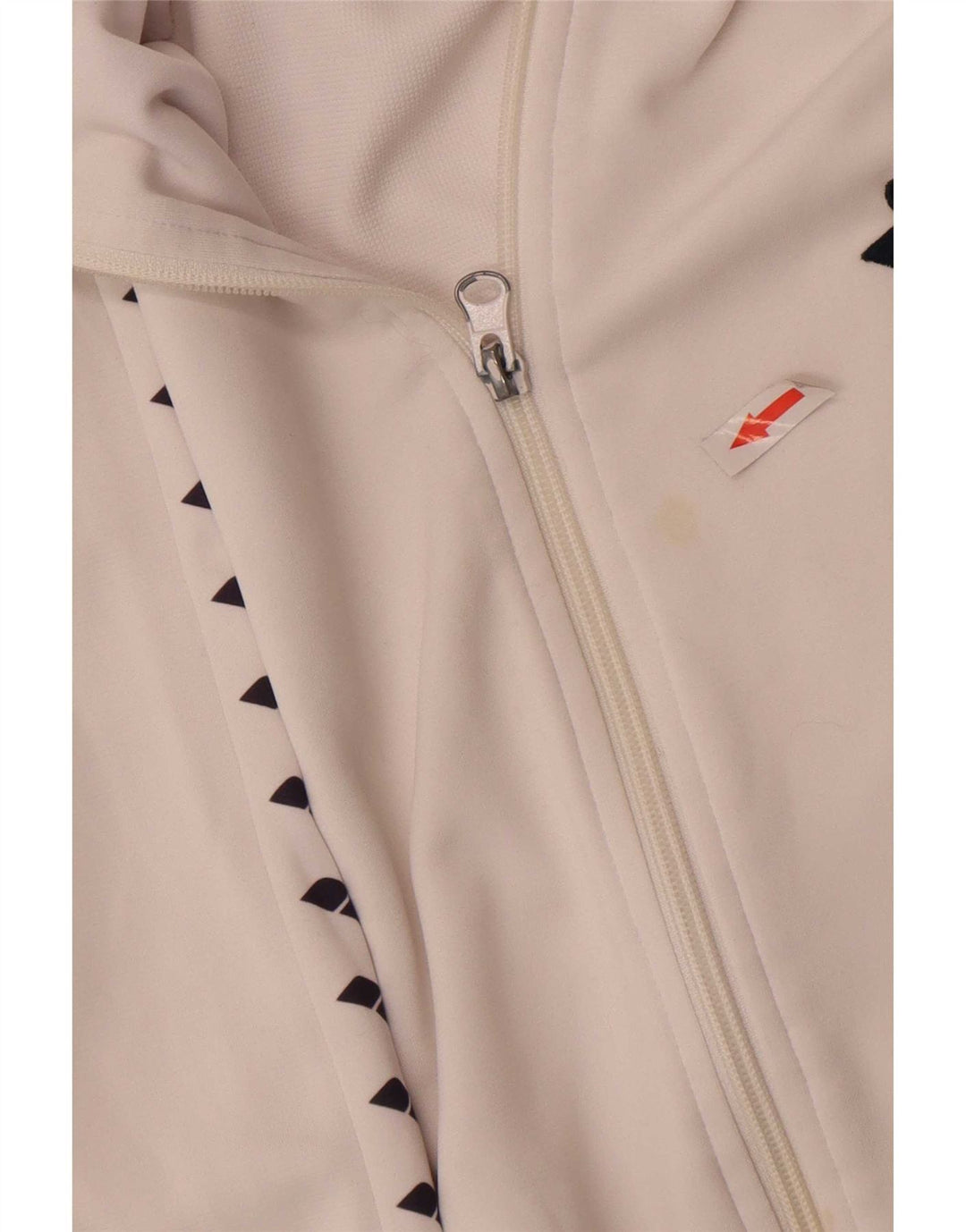 Arena Mens Graphic Tracksuit Top Jaqueta XL Poliéster Branco