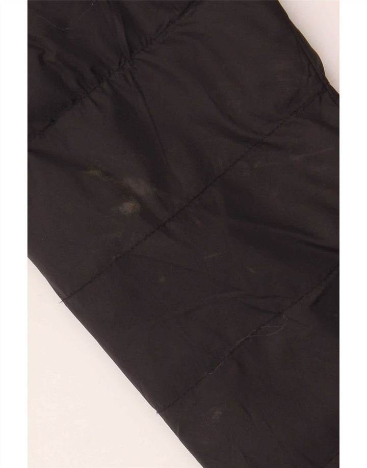 Jaqueta acolchoada masculina com capuz Mountain Warehouse UK 34 XS poliamida preta