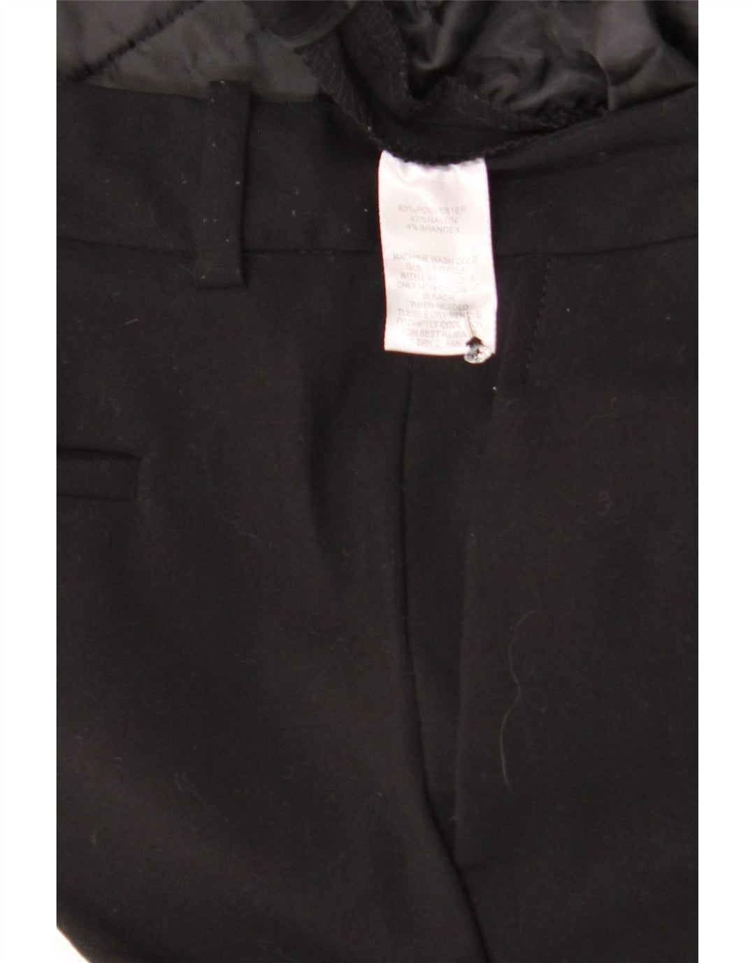 Calça feminina Calvin Klein Bootcut Suit W32 L30 poliéster preto