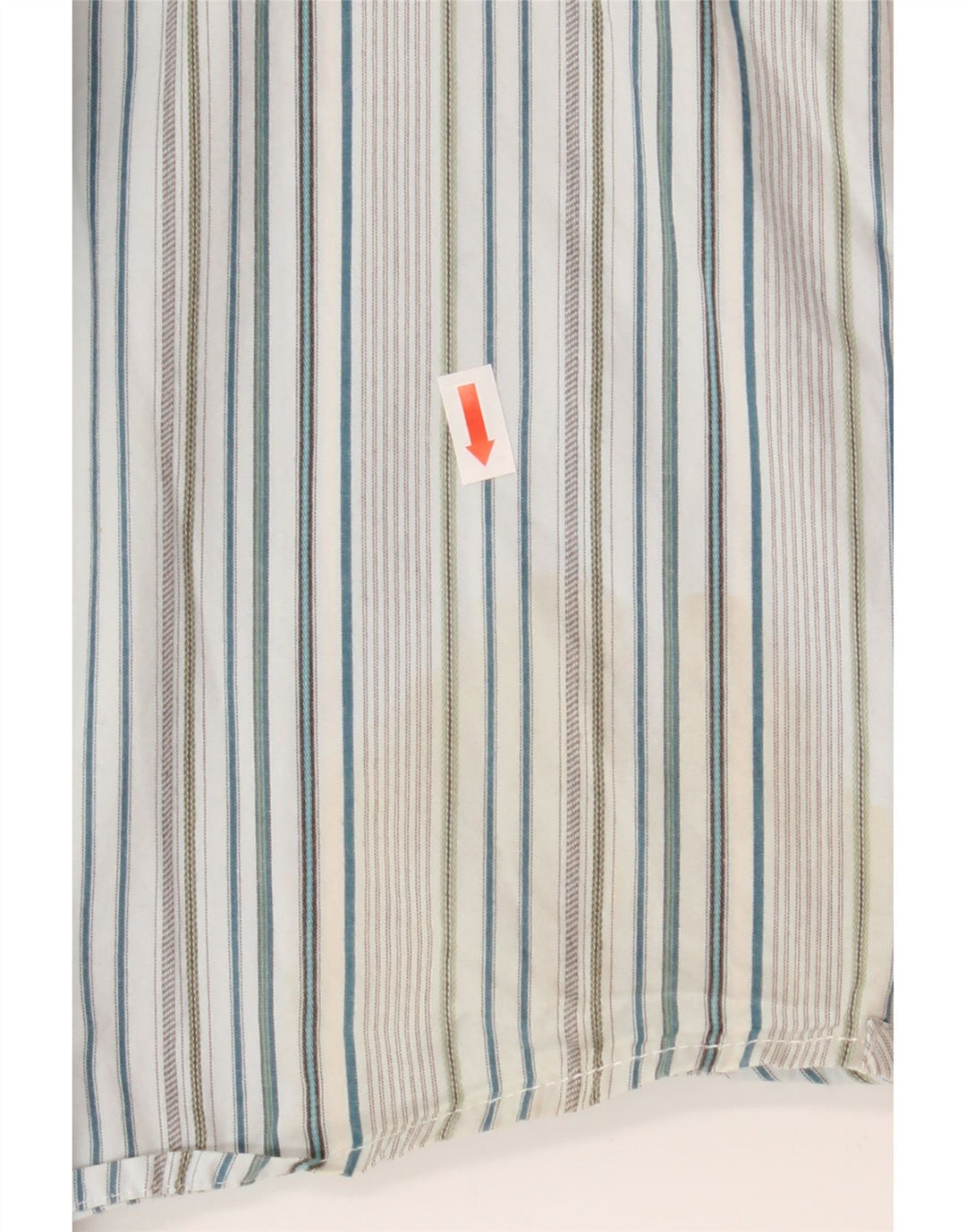 Camisa masculina Fat Face XL algodão listrado multicolorido