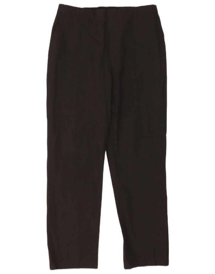 Calças Marks & Spencer Boys Slim Suit 15-16 Anos W32 L30 Poliéster Preto