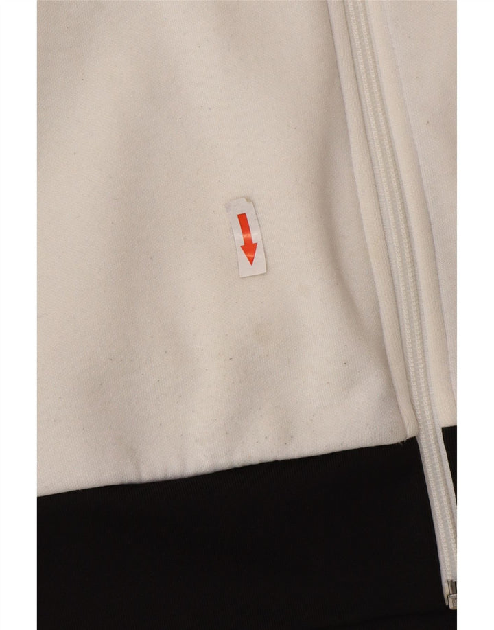 Nike Mens Tracksuit Top Jacket Médio Branco Colourblock Poliéster