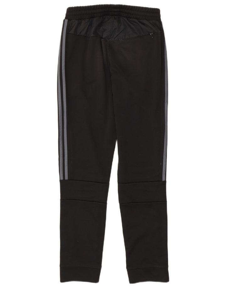 Adidas Mens Treino Calças Joggers Pequeno Poliéster Preto
