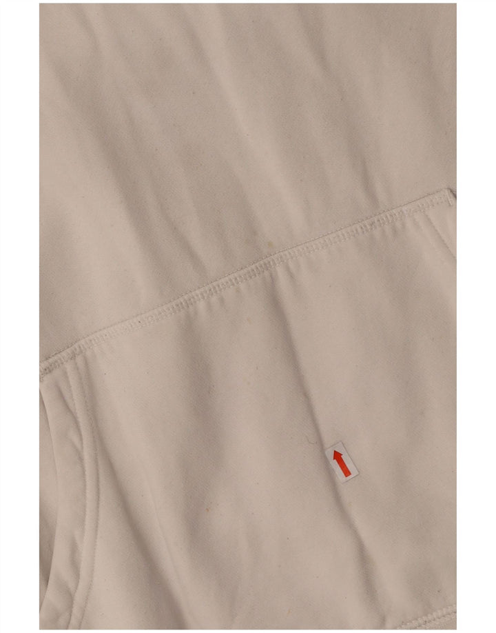 NIKE Mens Graphic Hoodie Jumper Médio Algodão Branco
