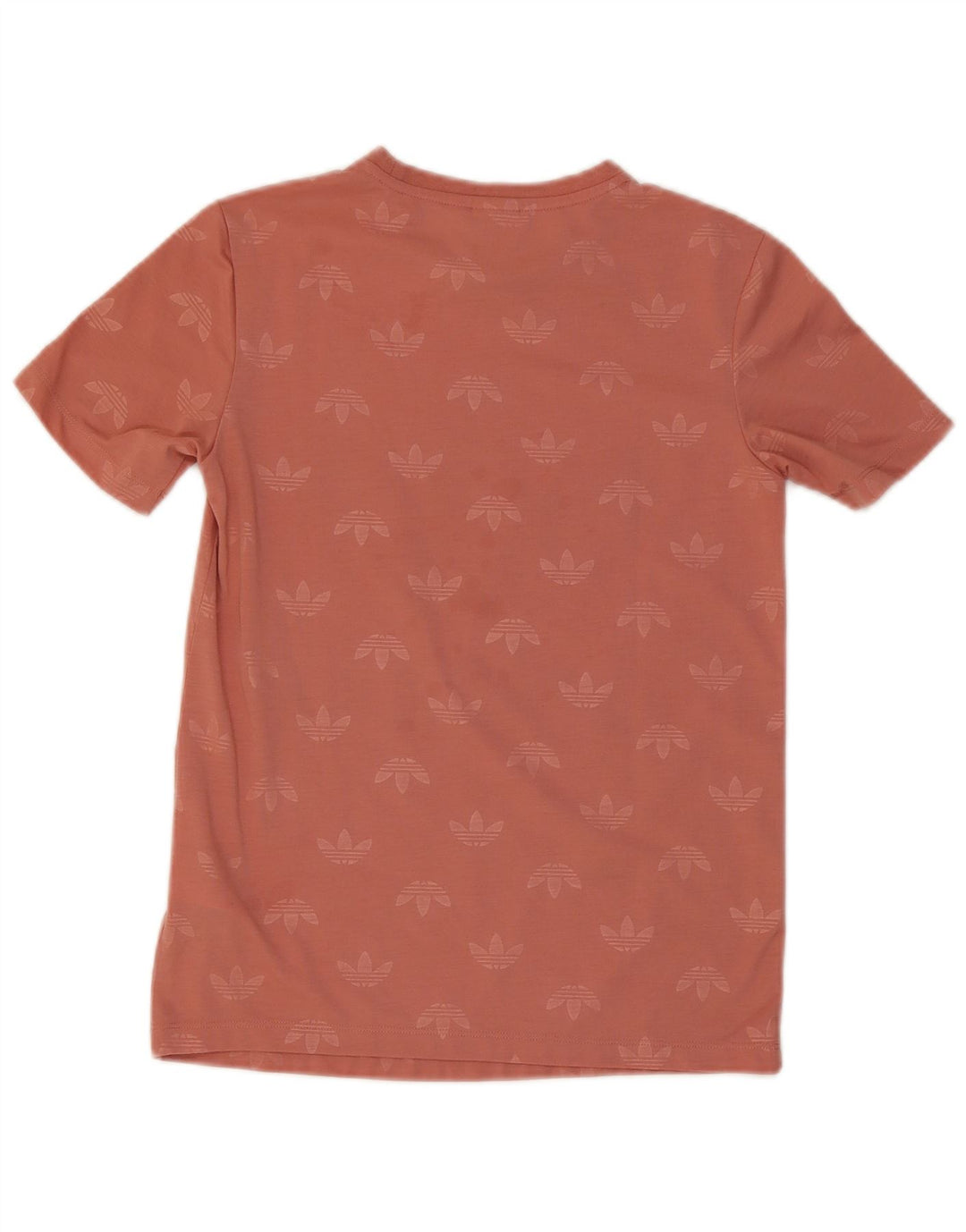 Camiseta Adidas Feminina Graphic Top UK 8 Pequena Rosa Poliéster