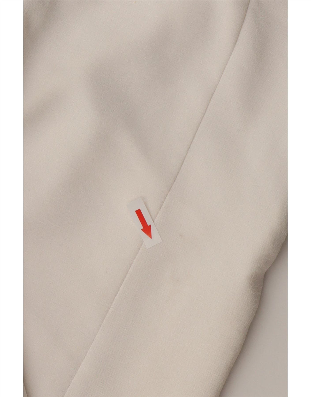 Zara Jaqueta Blazer Feminina Manga 3/4 Aberta Reino Unido 18 XL Branco Acetato