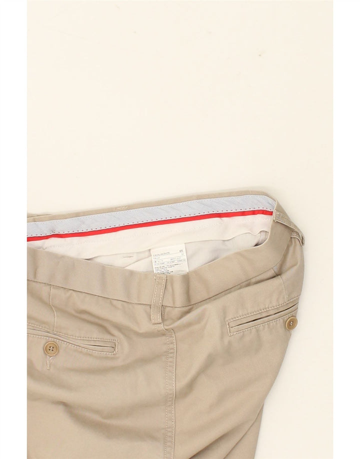 BENETTON Womens Slim Chino Trousers W32 L33  Beige Cotton Vintage Benetton and Second-Hand Benetton from Messina Hembry 
