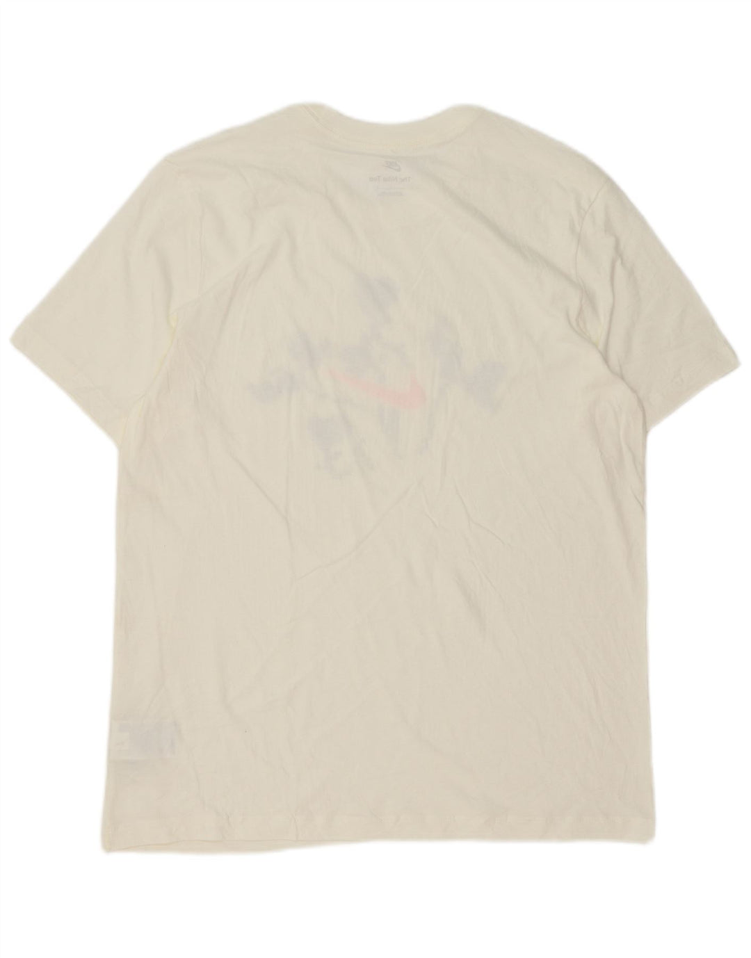 Camiseta gráfica masculina Nike grande algodão branco