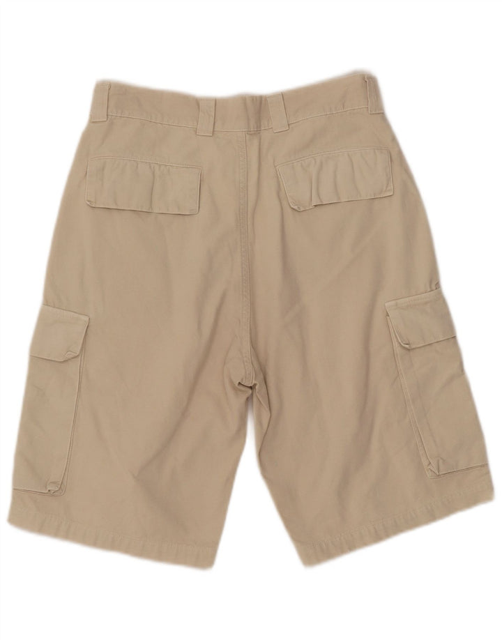 Shorts cargo masculino BENETTON W30 médio bege
