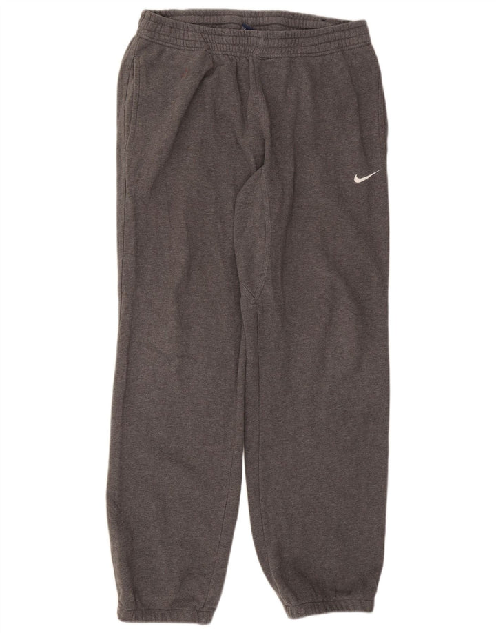Calça de treino masculina Nike joggers cinza médio algodão