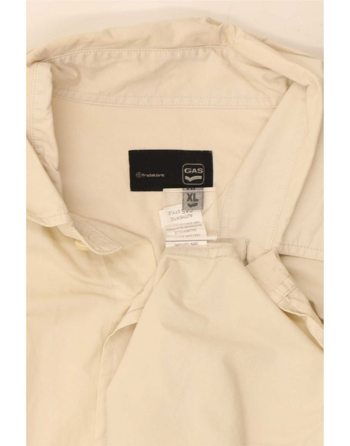 Camisa masculina Gas XL algodão branco