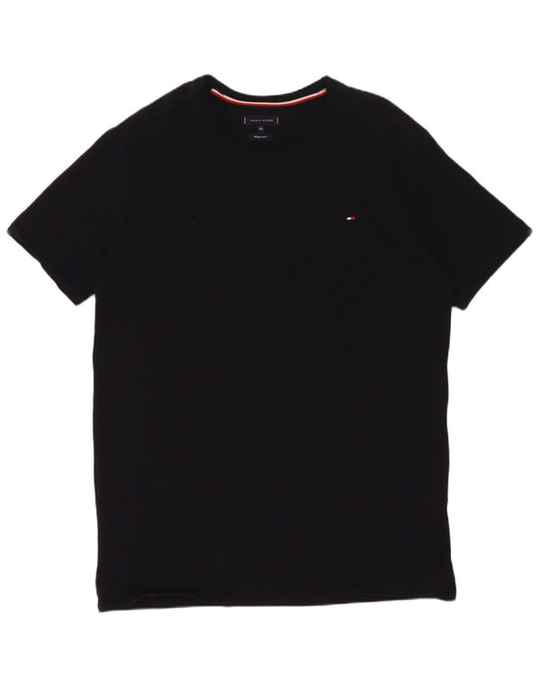 Camiseta masculina Tommy Hilfiger Regular Fit Top 2XL Algodão Azul Marinho