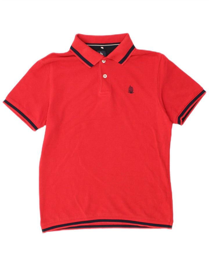 MARINA YACHTING Camisa polo masculina slim fit médio algodão vermelho