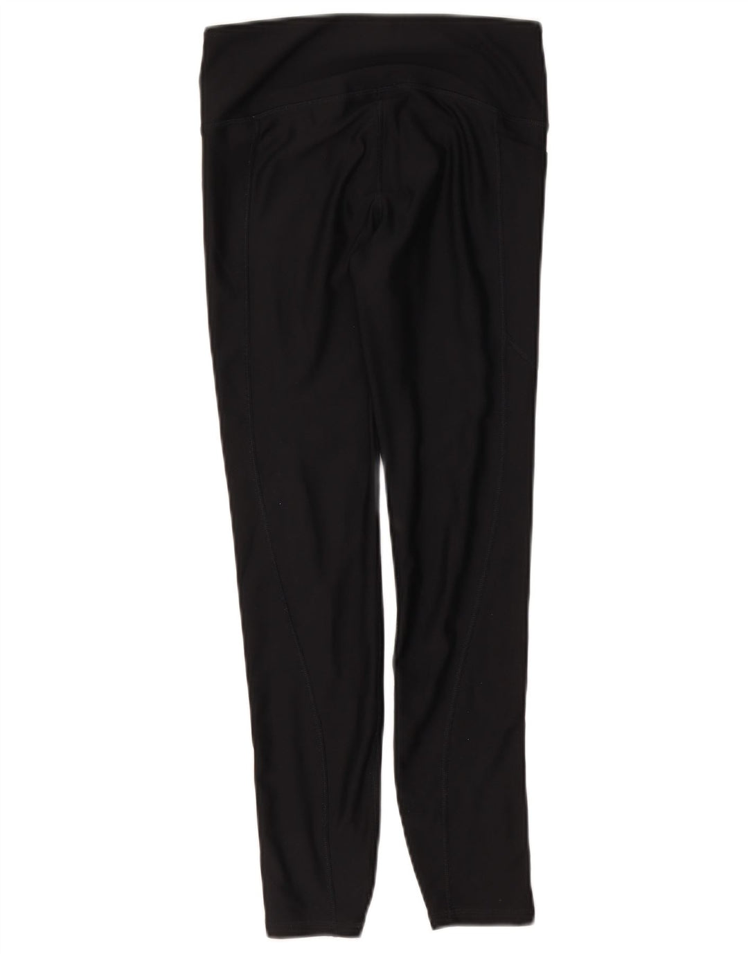 Under Armour Womens Heat Gear Leggings UK 10 Pequeno Poliéster Preto