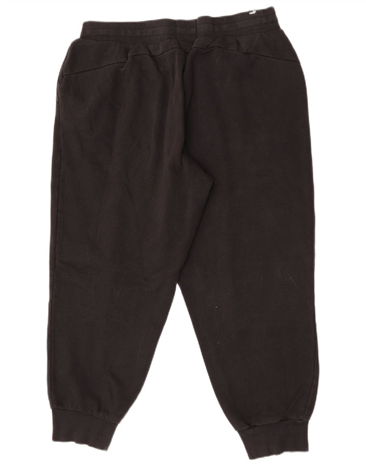 Calça de treino masculina Puma Joggers grande preto