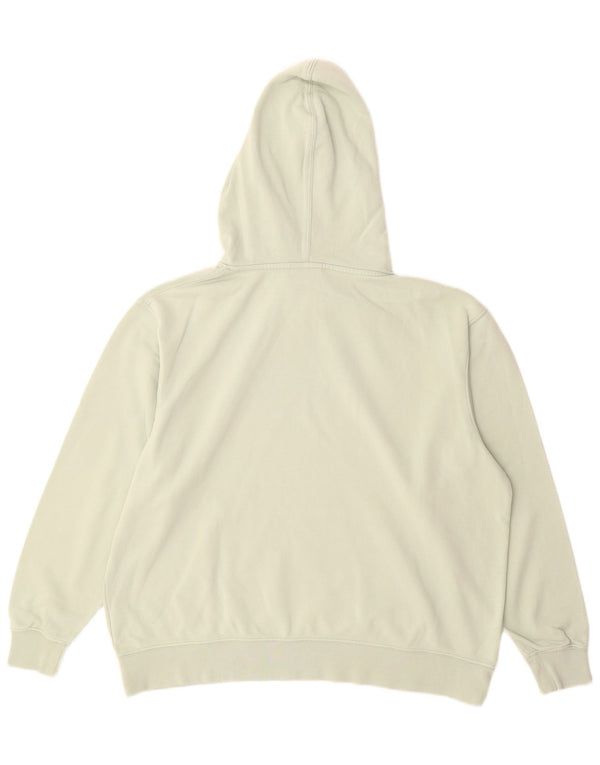 Nike Mens Hoodie Jumper Grande Algodão Verde