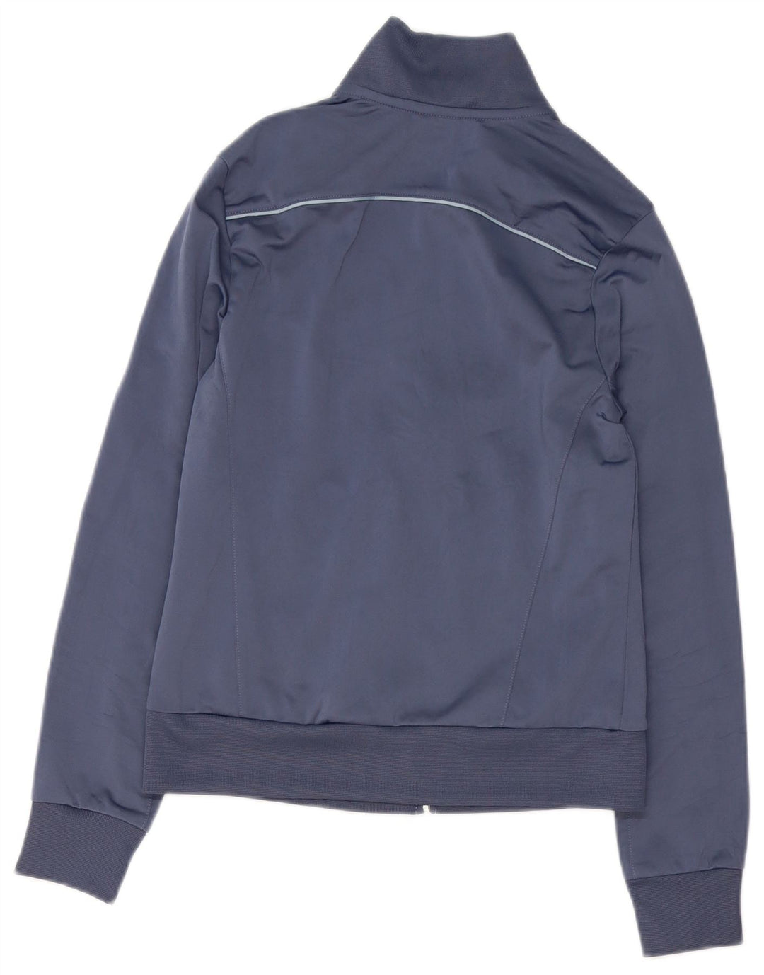 Puma Womens Tracksuit Top Jacket UK 12 Médio Azul Marinho Colorblock