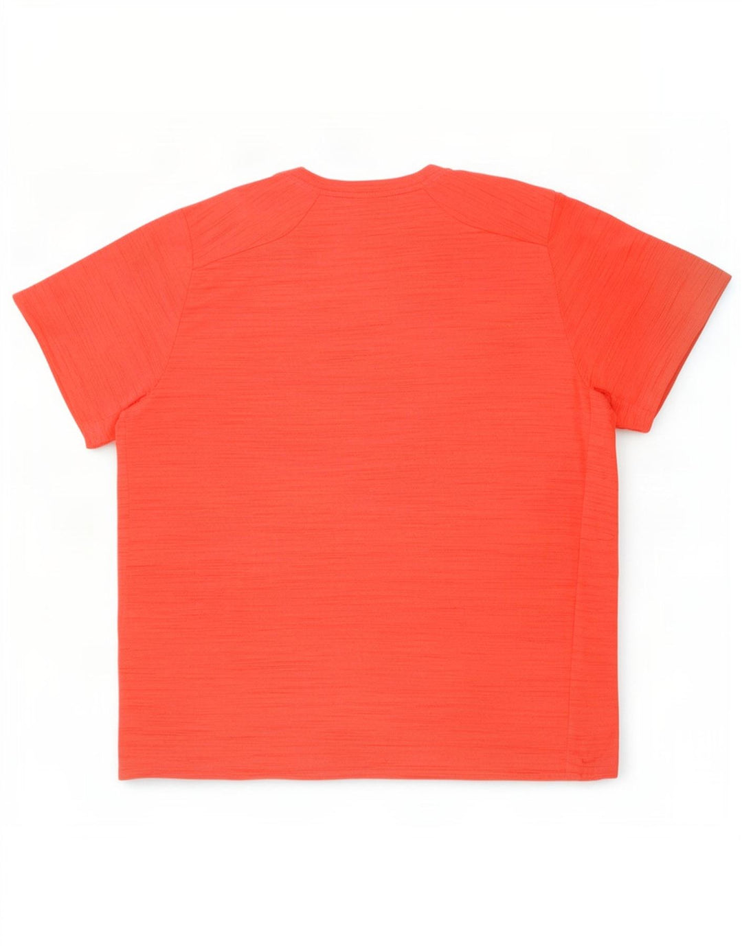 Camiseta masculina Nike Dri Fit Top 2XL poliéster manchado laranja