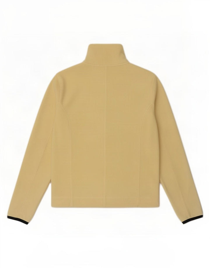 Jaqueta Asics Fleece Feminina UK 6 XS Amarelo