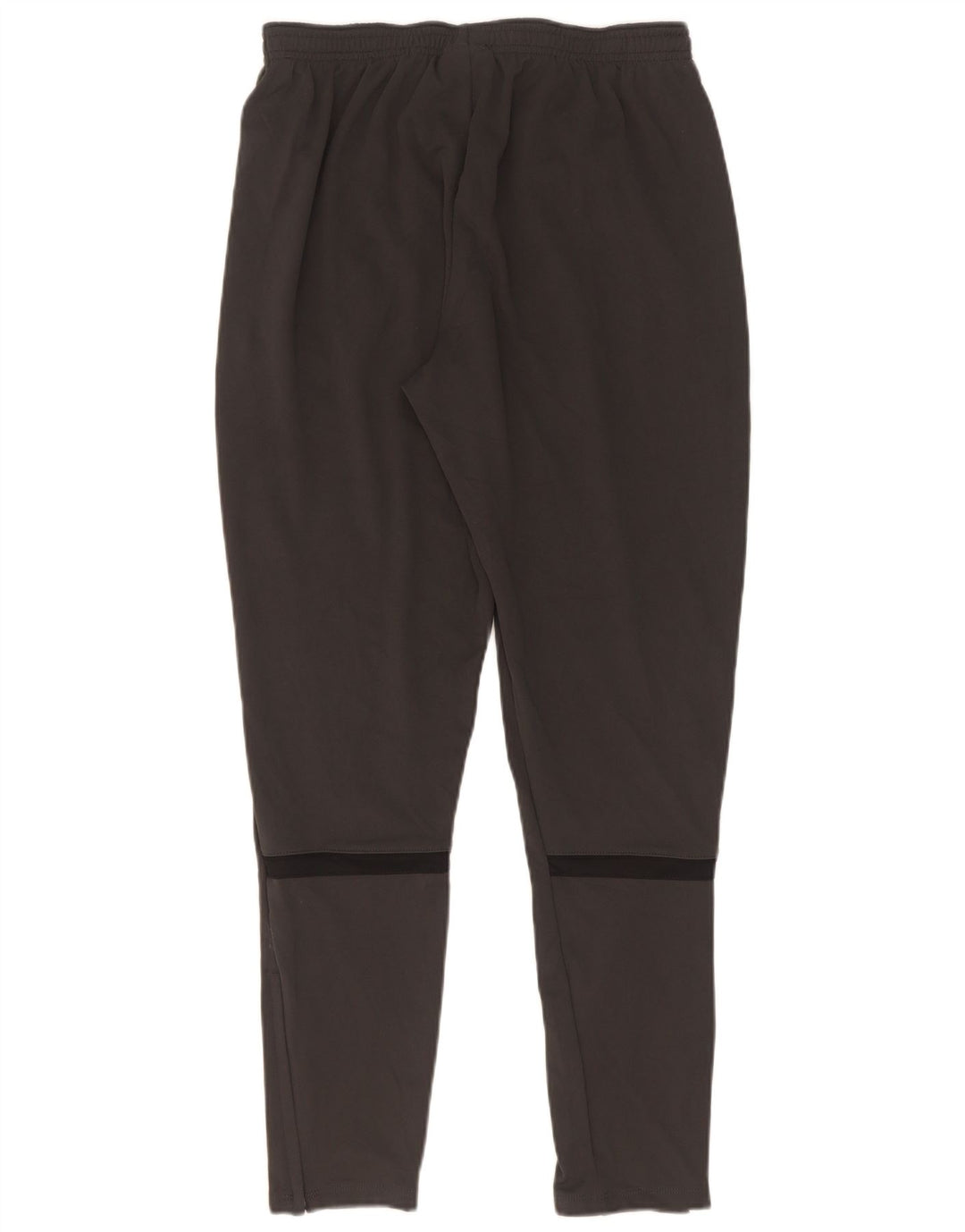 Calça de treino masculina Nike Dri Fit pequena preta colorblock poliéster