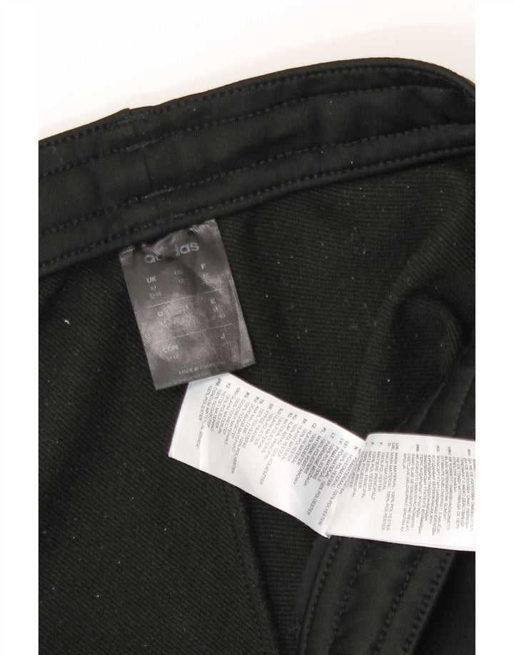 Calça de treino feminina Adidas Joggers UK 12/14 médio preto poliéster