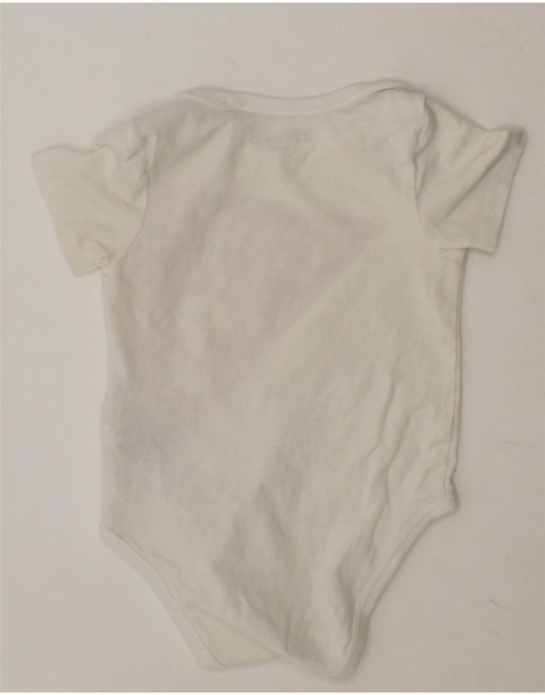GUESS Baby Girls Graphic Bodysuit 6-9 Months White Cotton Vintage Guess and Second-Hand Guess from Messina Hembry 