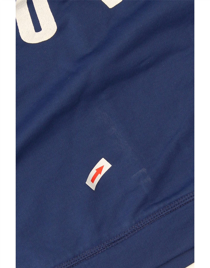 Zara Womens Paris Graphic Oversized Moletom Jumper Reino Unido 10 Pequeno Azul