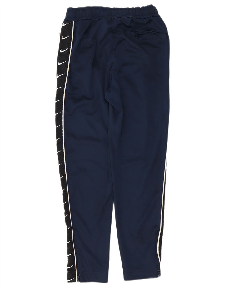 Nike Mens Graphic Calças de treino Joggers Pequeno Poliéster Azul Marinho
