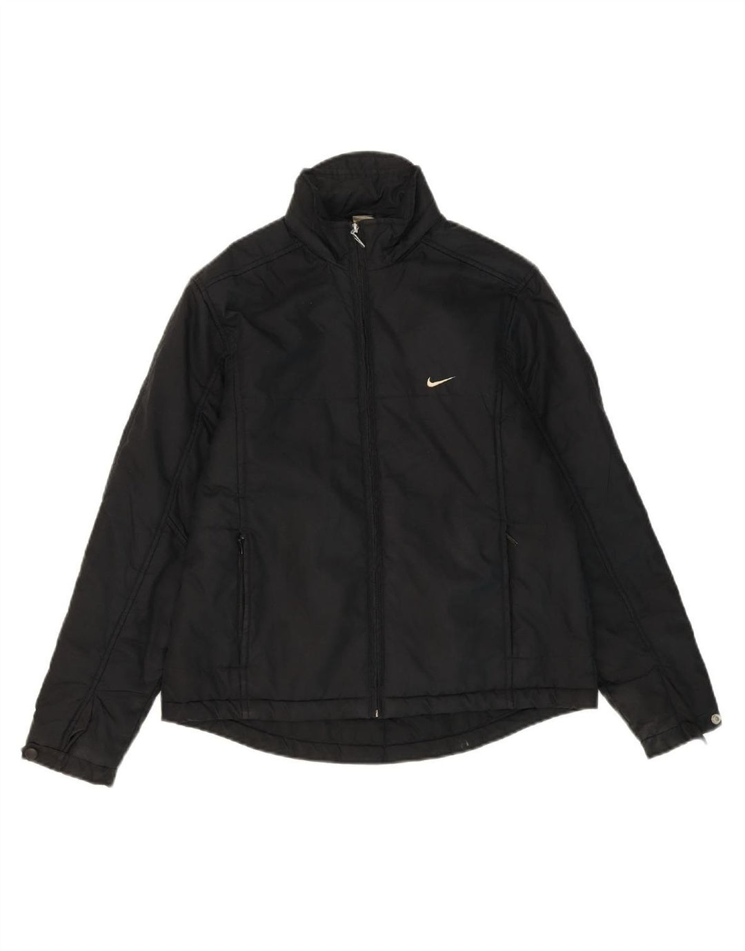 Jaqueta acolchoada feminina NIKE US 4/6 pequena poliéster preta