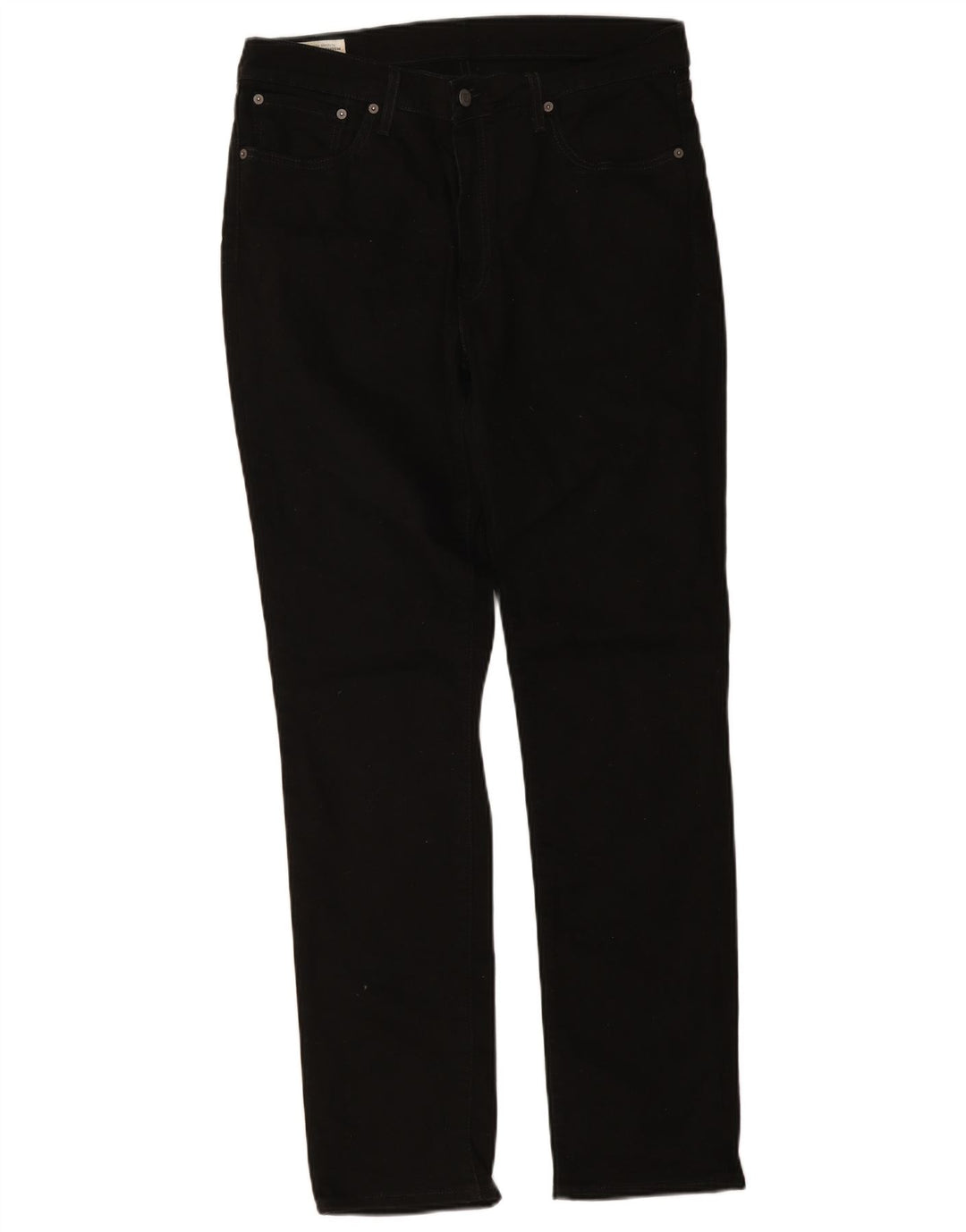 Levi's Masculino 511 Slim Jeans W36 L34 Algodão Preto