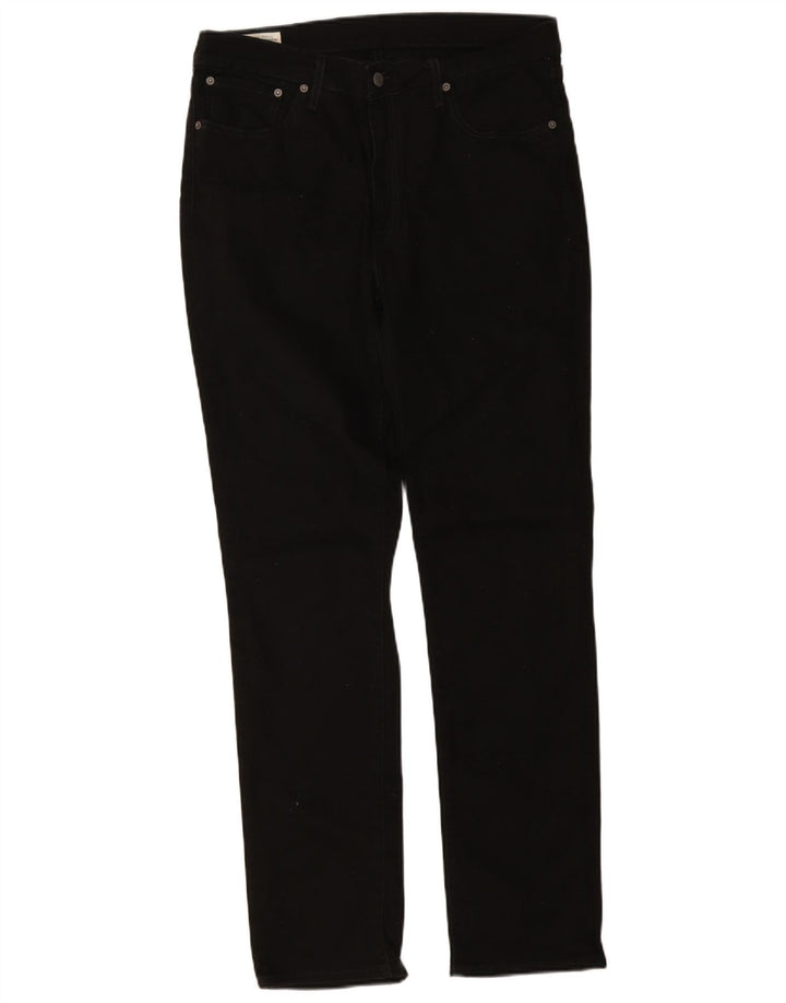 Levi's Masculino 511 Slim Jeans W36 L34 Algodão Preto