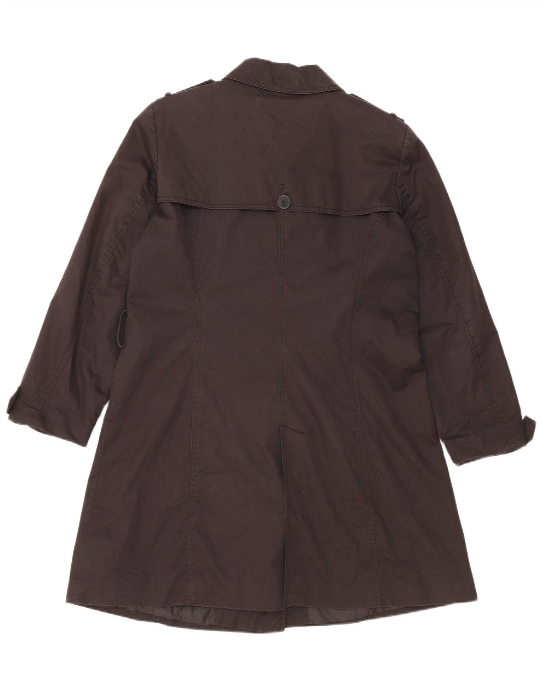 Casaco impermeável feminino Zara Reino Unido 18 XL preto