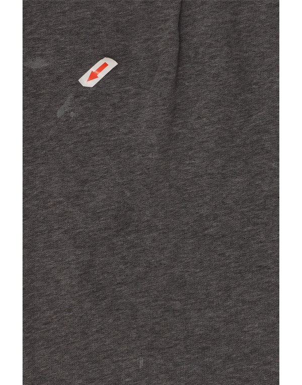Calça de treino masculina Nike joggers pequeno algodão cinza