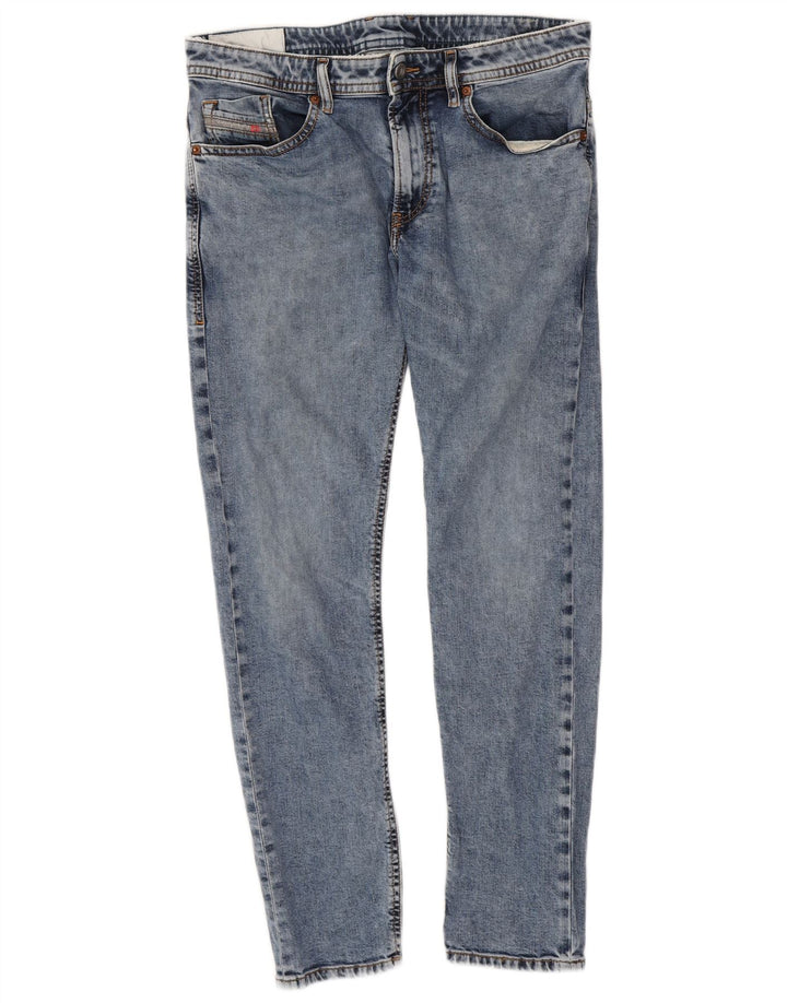 Jeans skinny masculino diesel W32 L29 algodão azul