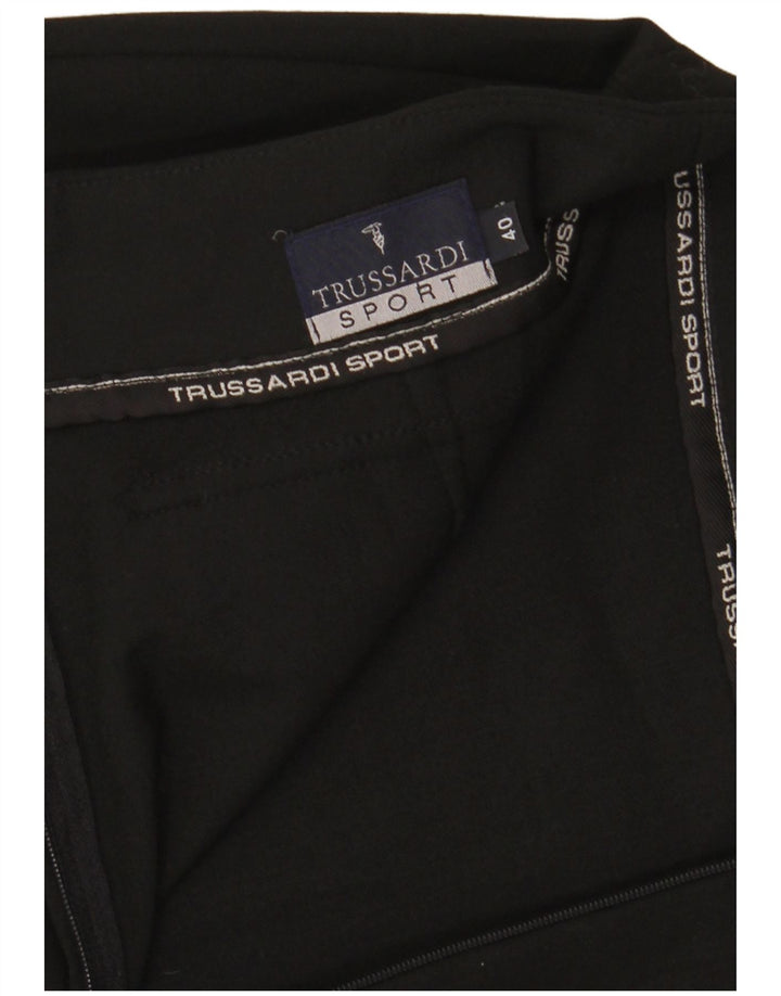 Saia lápis feminina Trussardi IT 40 pequena W28 poliéster preto
