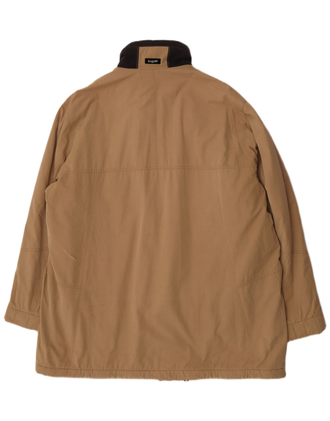 Jaqueta corta-vento masculina Bugatti Gore-Tex UK 62 6XL algodão bege
